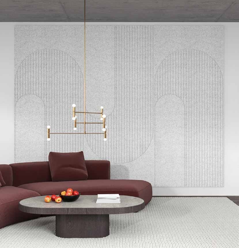 Panel Acústico Pet Singular Arch